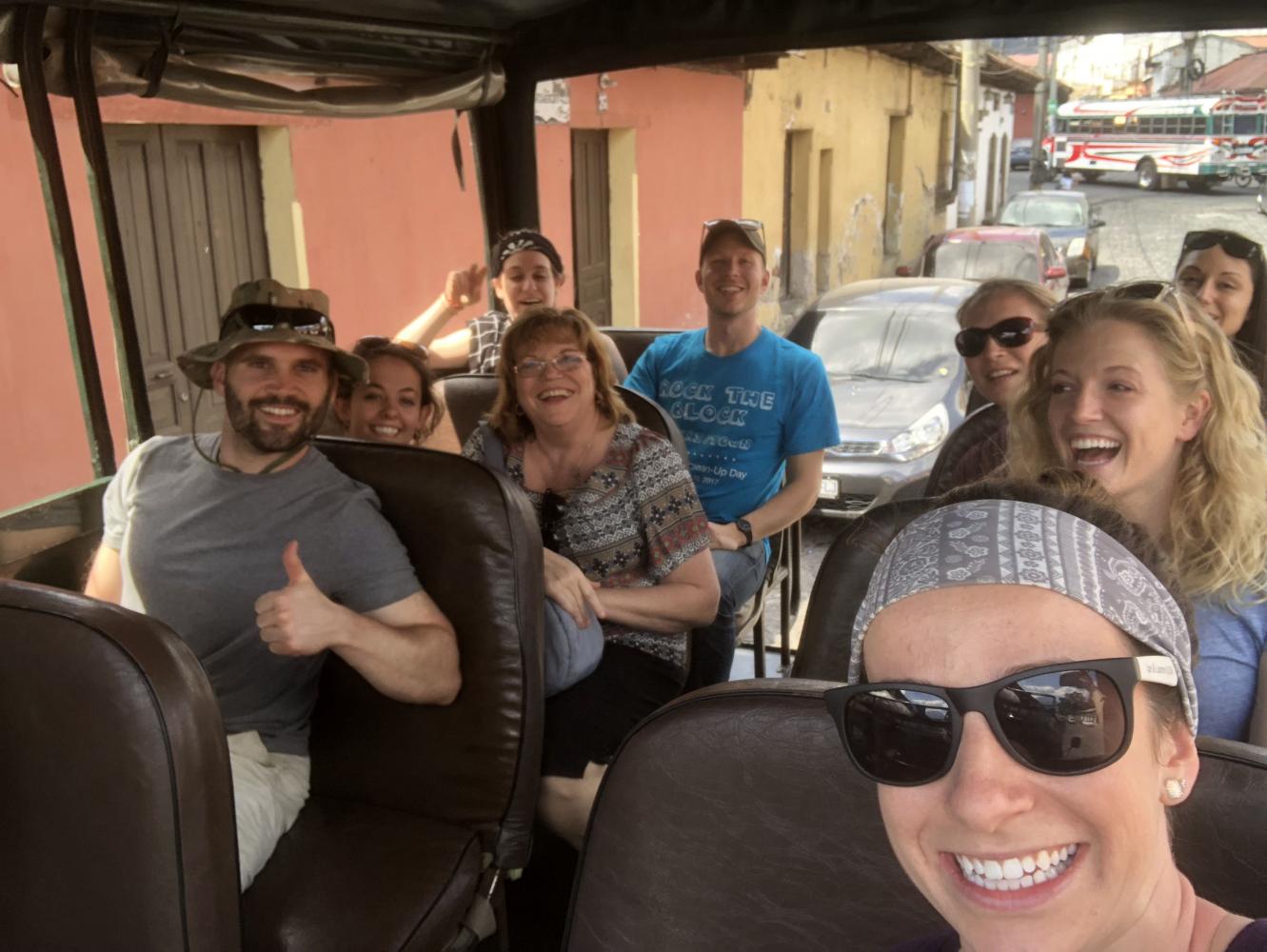 Guatemala Mission Works Trip - Bus Ride
