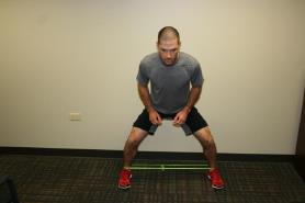 Lateral Mini-Band Steps
