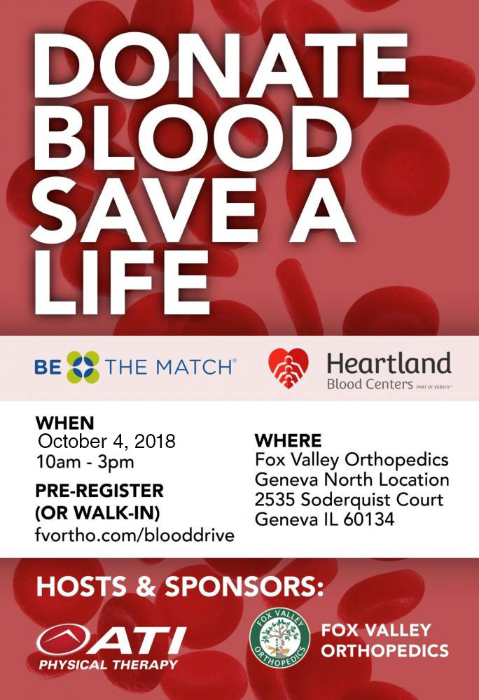 October 2018 FVO and ATI Blood Drive