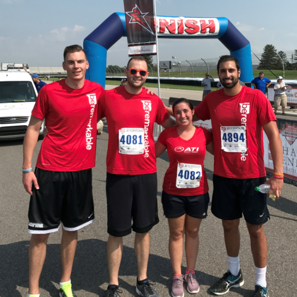 ATI Finishes Strong at ISC Corporate Challenge in Indianapolis 