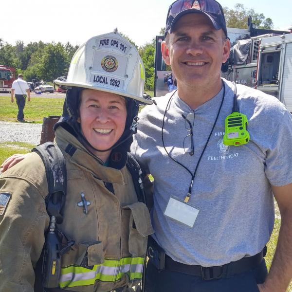  ATI's Darla Gipson Takes on the Firefighter Challenge
