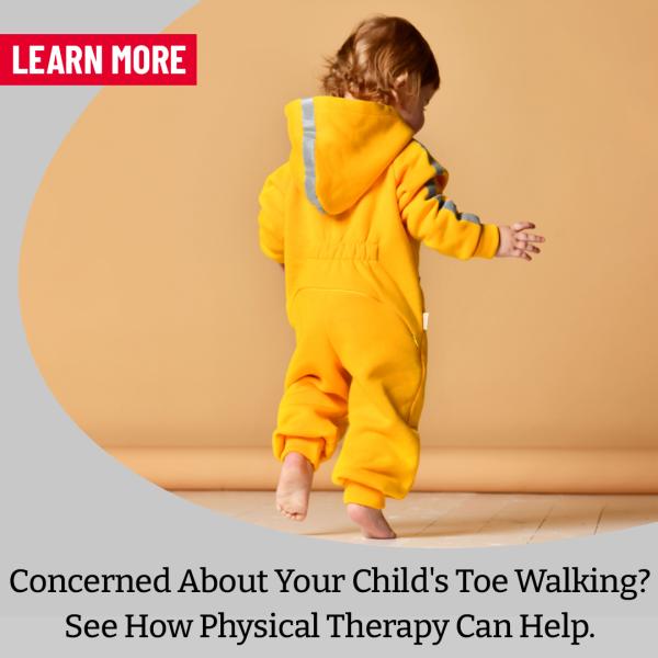 Why do kids walk on their toes?